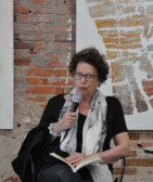 Esther Tellerman en 2014 à la galerie des Editions Unes