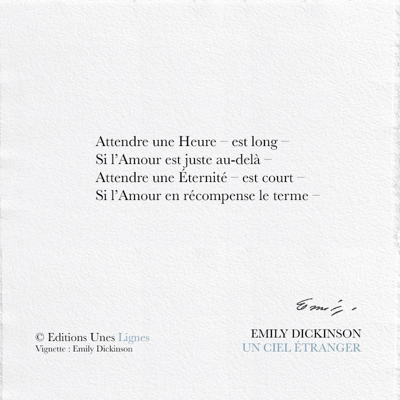 Poésies d'Emily Dickinson - Livres d'art
